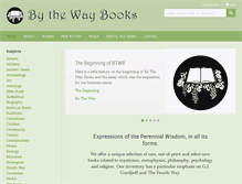 Tablet Screenshot of bythewaybooks.com